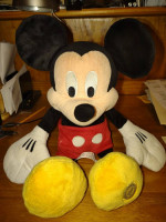 Mickey mouse plush animal
