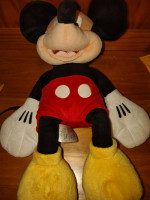 Mickey mouse plush animal