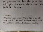 Unopened - SuDoku The Board Game