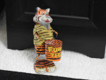 Marx Funny Drummer Tiger Toy