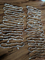 Seashell necklaces