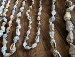 Seashell necklaces