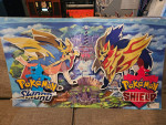 Pokemon cardboard display