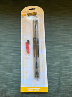 N Scale Bachman EZ Track 10” Straight Terminal Rerailer w/wire
