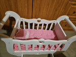 melissa and doug doll cradle