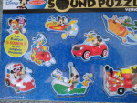 Factory Sealed - Melissa & Doug, Disney Sound Puzzle (Vehicles)