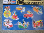 Factory Sealed - Melissa & Doug, Disney Sound Puzzle (Vehicles)