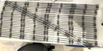 LIONEL .027 STRAIGHT TRACK 36"  8 PCS