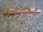 6 Piece Wooden Train Set by "The Montgomery Schoolhouse"