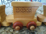 6 Piece Wooden Train Set by "The Montgomery Schoolhouse"