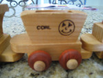 6 Piece Wooden Train Set by "The Montgomery Schoolhouse"