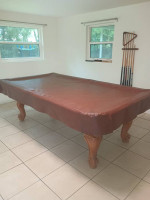 American heritage billiards pool table 8 ft