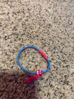 Zipper bracelet and Poppet Bracelet