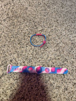 Zipper bracelet and Poppet Bracelet