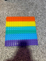 Big ranbow colorful poppet