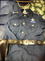 Boys 12/14 police costume pickup in Albany, ny