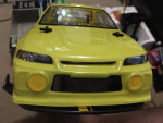FAST SPEED RC MITSUBISHI LANCER ALL DIGITAL , TIRES LIKE NEW CONDITION