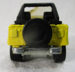 Hot Wheels Yellow Open Top Jeep CJ-7 Eagle Hood Mattel Inc. 1981 Malay