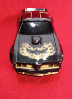 Tyco Ho Scale Slot Car Pontiac TRANS AM, Black & Gold