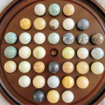 Solitaire Board Game Large Marbles Replacement Set 36pcs - No Board
