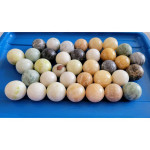 Solitaire Board Game Large Marbles Replacement Set 36pcs - No Board
