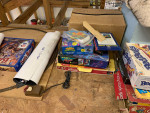 Vintage games and toys