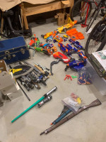 HUGE nerf lot- 16x guns and more