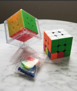 Rubik's Stickerless Speedcube GAN 356 3x3x3 Puzzle Speed Cube Set