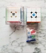 Rubik's Stickerless Speedcube GAN 356 3x3x3 Puzzle Speed Cube Set