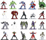 Jada Toys Marvel 20 Pack Die-Cast Collectible Figures Nano Metalfigs W