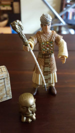 INDIANA JONES:  RENE BELLOQ Figure, Hasbro 2008