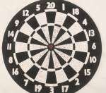 Dart board