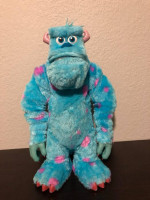 Disney Pixar Monsters Inc University 15" plush talking Sulley