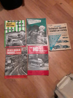 Lot of 100 model railroad train magazines 1950's 60's Rare