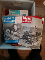 Lot of 100 model railroad train magazines 1950's 60's Rare