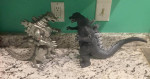 Godzilla 12" figures lot - Godzilla and MechaGodzilla