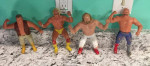 WWF LJN Titan wrestling figures lot - Hulk, Outback Jack, Big John...