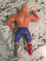 WWF LJN Titan wrestling figures lot - Hulk, Outback Jack, Big John...
