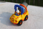 Fisher Price Toy Talking Concrete Truck with Woman Driver
