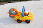 Fisher Price Toy Talking Concrete Truck with Woman Driver