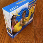 Brand new in box INTEX ride on baby giraffe pool floaty with handles