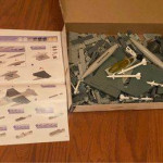 Mega Bloks 9764 Pro Builder Tactical Fighter Jet Warplane Battle Group