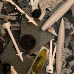 Mega Bloks 9764 Pro Builder Tactical Fighter Jet Warplane Battle Group