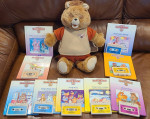Teddy Ruxpin with Books and Tapes
