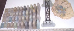ATLAS 47 Piece PIER SET Trains Go Up & Over & Underneath HO Trestles