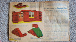 VINTAGE 1940's HALSAM WOOD AMERICAN BRICKS BUILDING BLOCKS. Pre-Lego.