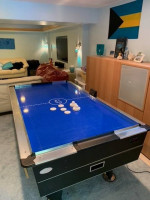 large Rhino air hockey table