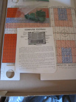 Vintage Computer Football Sports Game Electronic Data Corp 1972