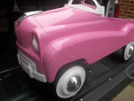 HOT PINK PEDAL CAR