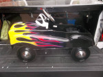 HOT ROD PEDAL CAR WITH FLAMES